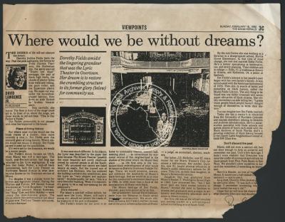 BAF_MS_00001M (Article Dreams 1990) - access