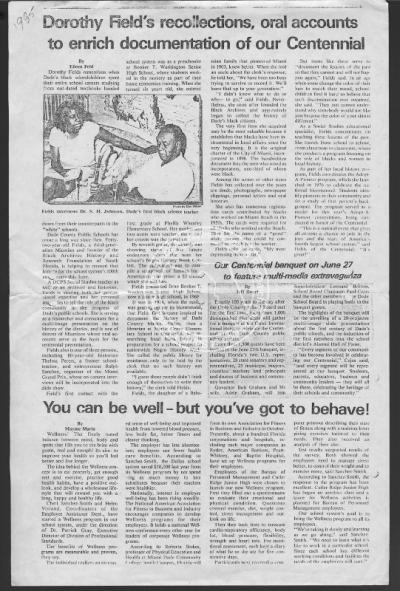 BAF_MS_00001M (Article Fields Recollections 1985)