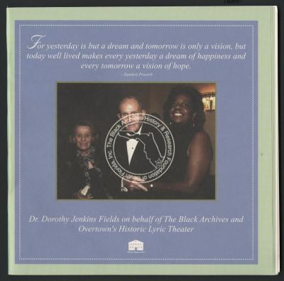 BAF_MS_00001M (Alvah Chapman Celebration Program 2009) - access