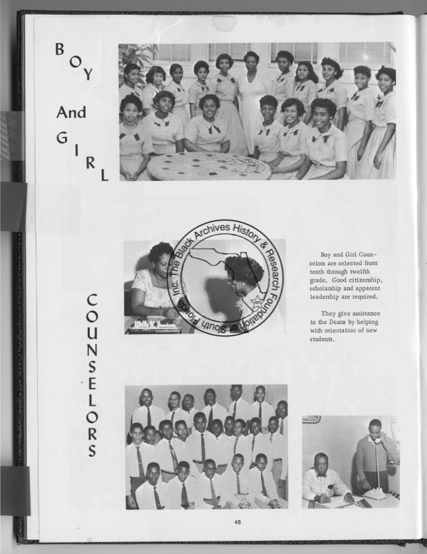 Counsellors image From Booker T Washington Yearbook 1959 The 